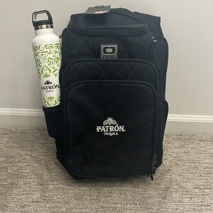 OGIO Backpack - Patron Tequila Branded *NEW* including RTIC beverage bottle!